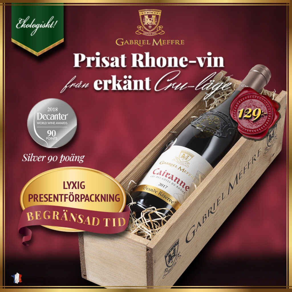 Cairanne Grande Réserve Gabriel Meffre – Allt om Vin