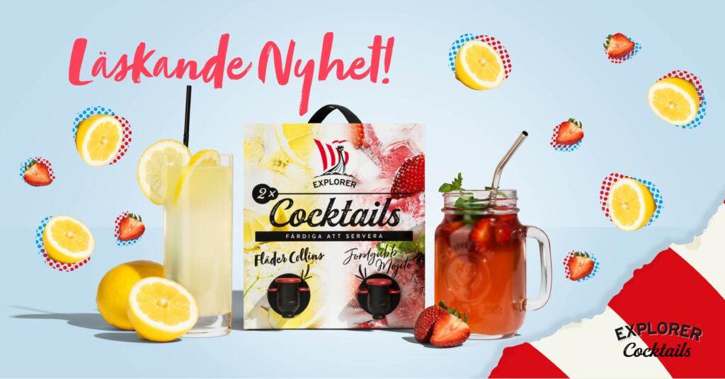 Explorer Cocktails Mojito & Collins