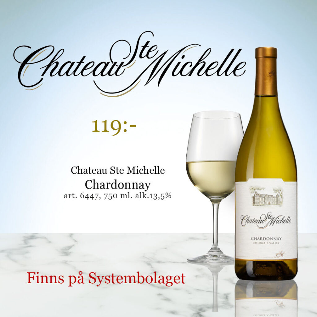 Chateau Ste Michelle Chardonnay – Allt om Vin