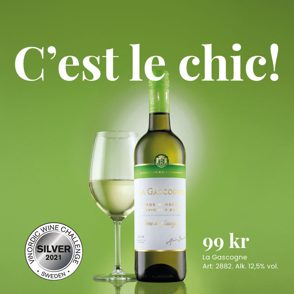 La Gascogne par Alain Brumont Gros Manseng-Sauvignon