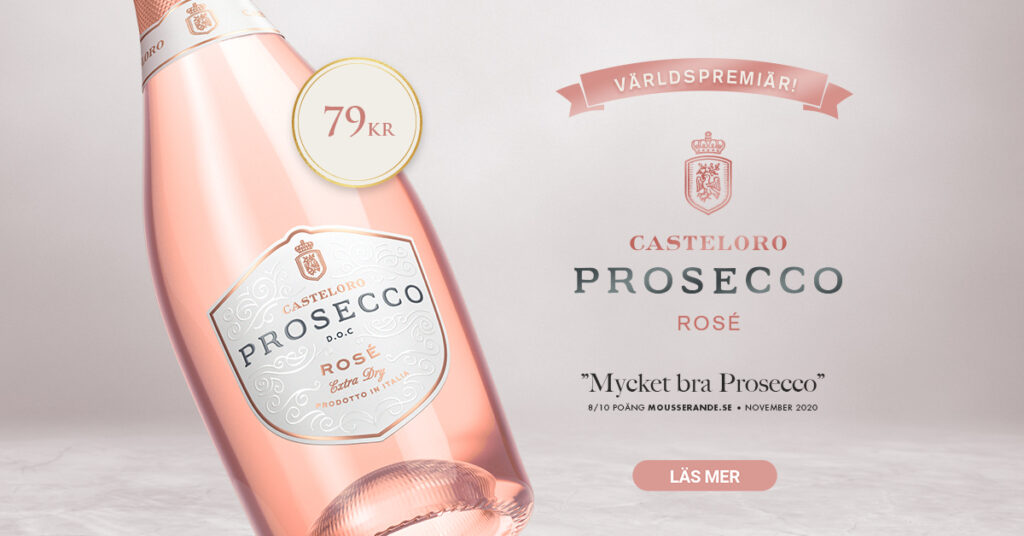 Casteloro Prosecco Rosé – Allt om Vin