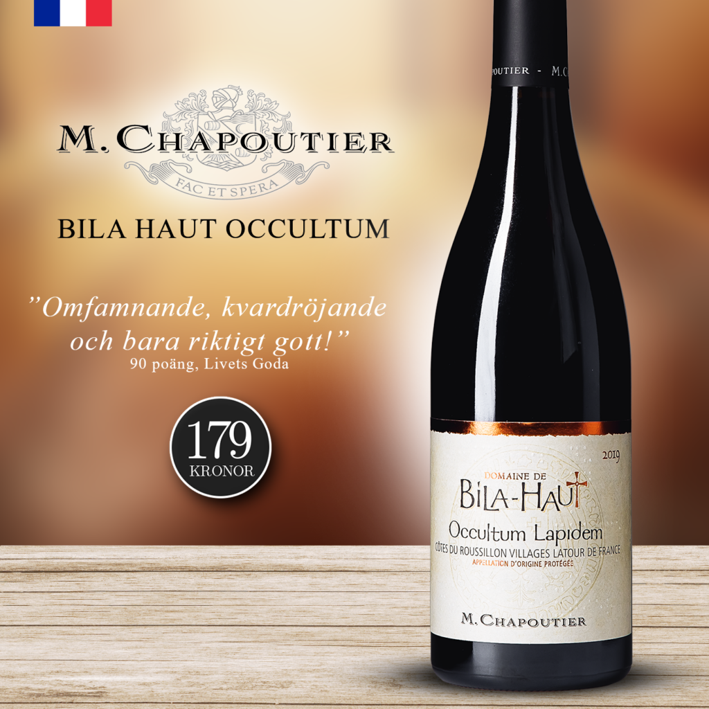 M. Chapoutier Bila-Haut Occultum – Allt om Vin
