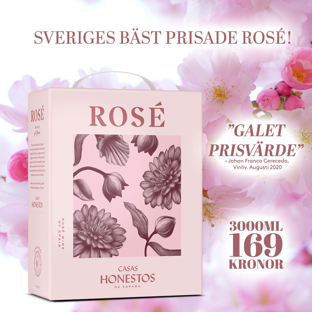 Casas Honestos Rose – Allt om Vin