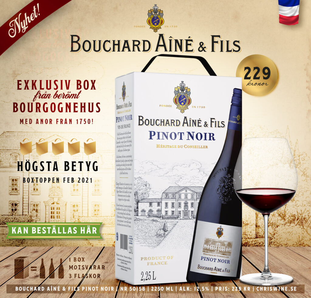 Bouchard Aîné & Fils Pinot Noir – Allt om Vin