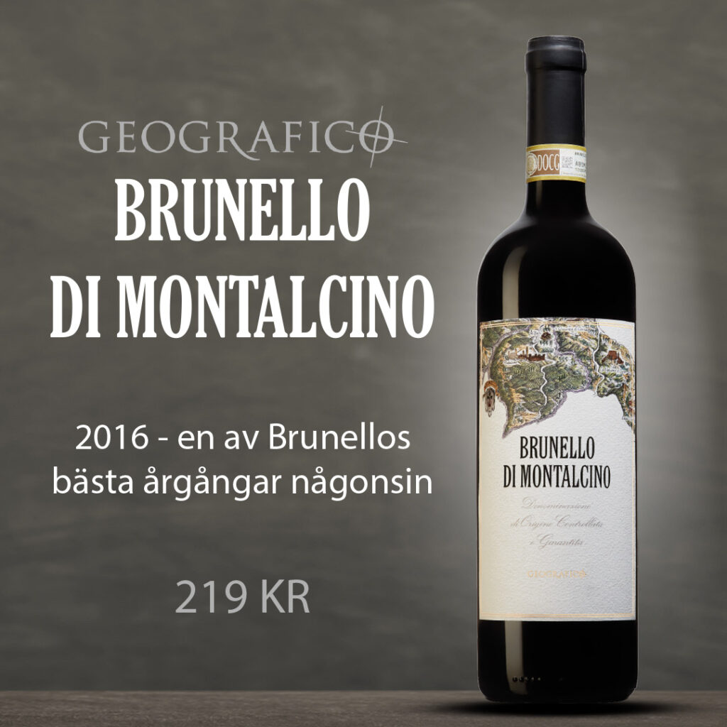 Geografico Brunello di Montalcino – Allt om Vin