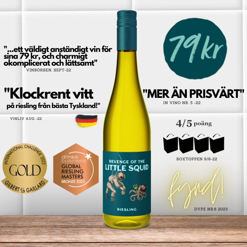 Revenge of the Little Squid – Allt om Vin