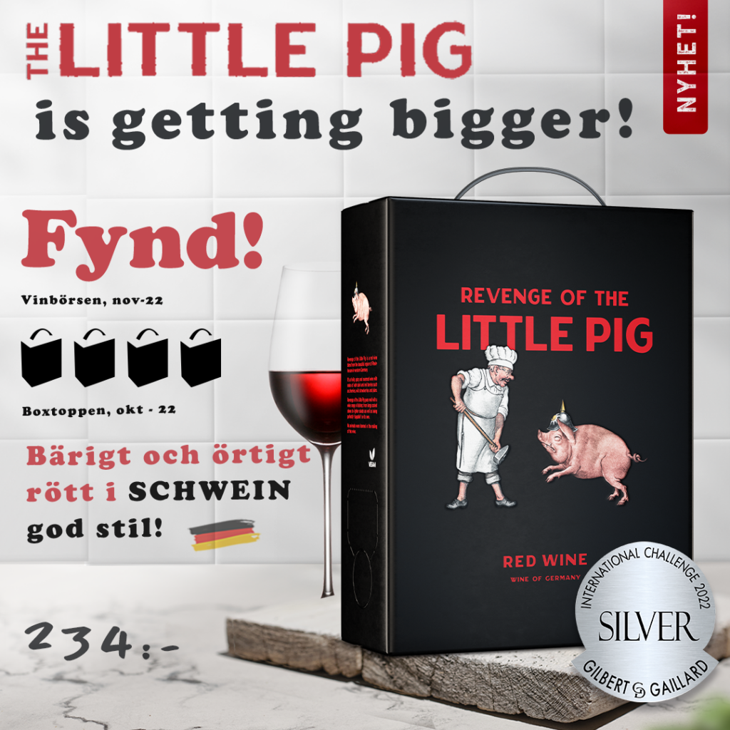Revenge of the little pig BIB