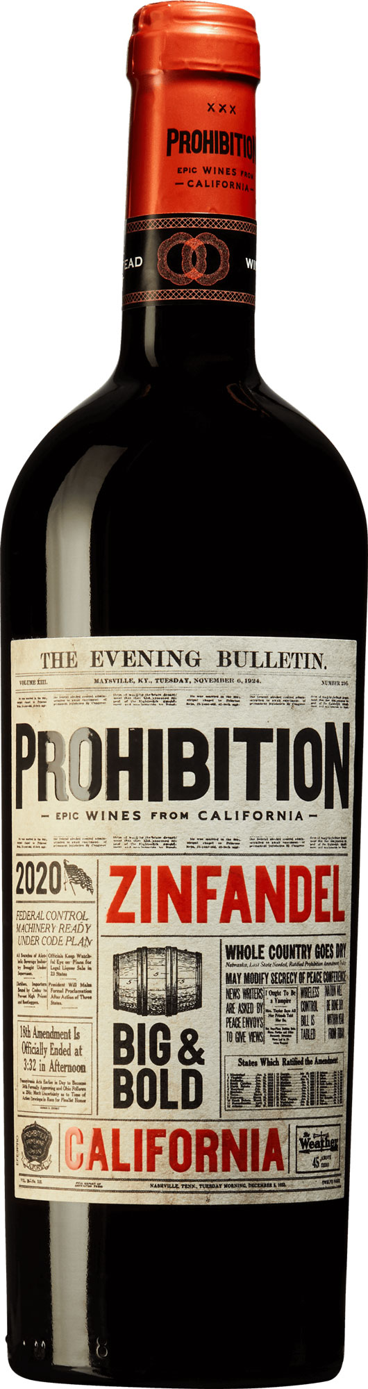 Produktbild på  Prohibition Zinfandel