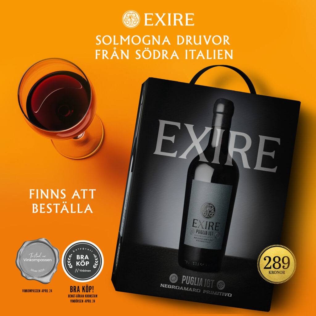 Exire Negroamaro Primitivo BIB – Orange