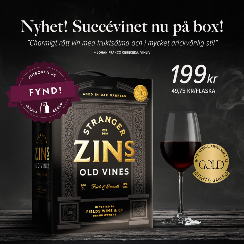 Stranger Zins Old Vines – Allt om Vin