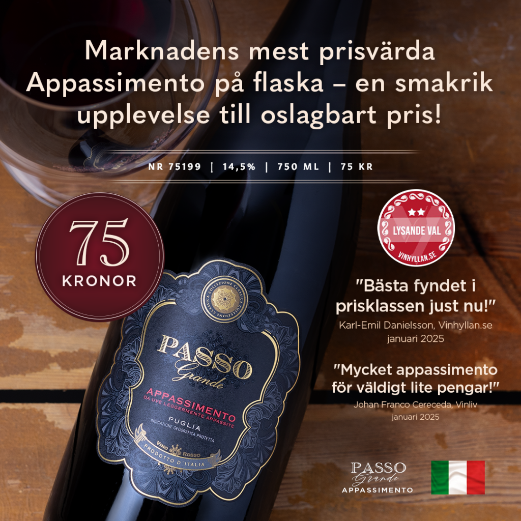 Passo Grande Appassimento – Allt om Vin