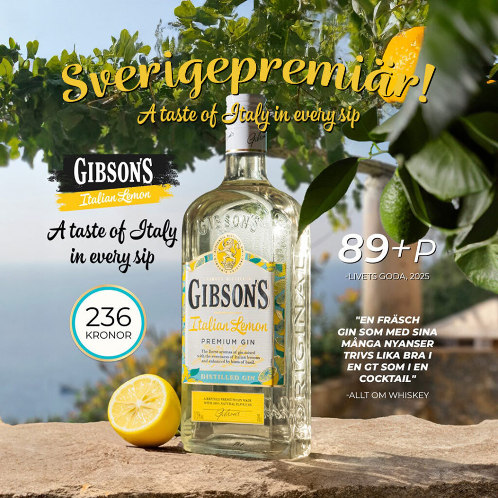 Gibsons Italian Lemon Gin