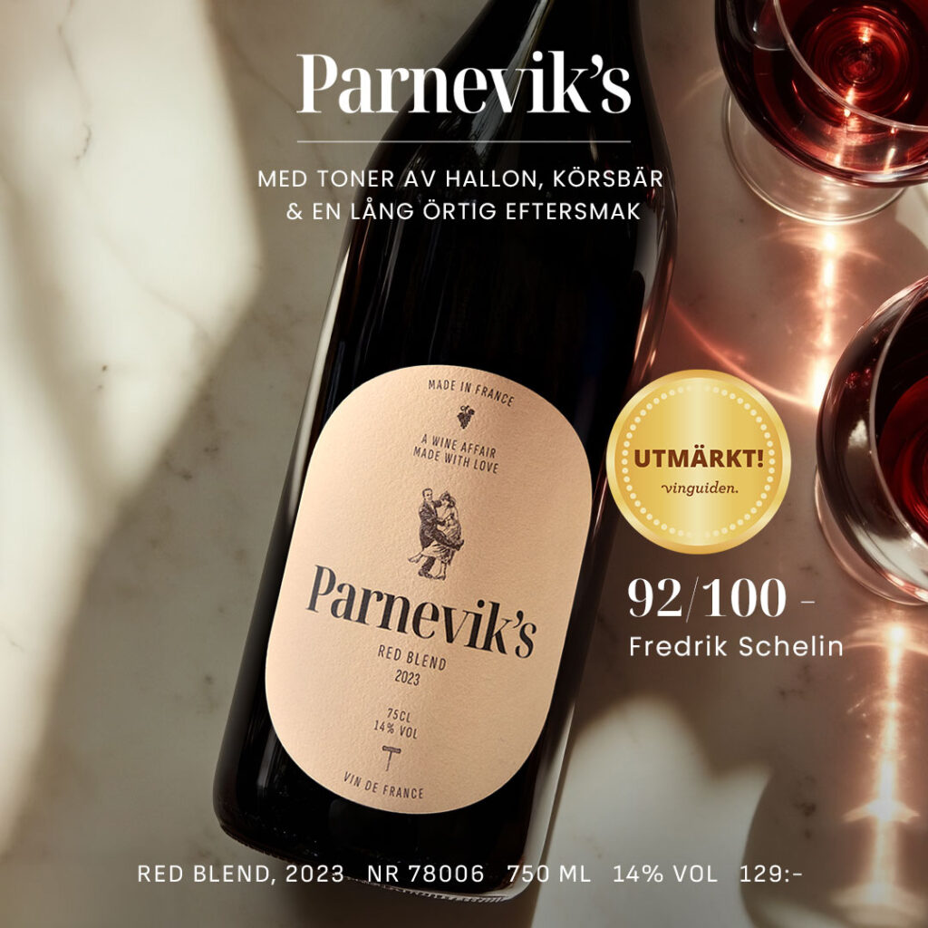 Parnevik’s Red Blend – Allt om Vin