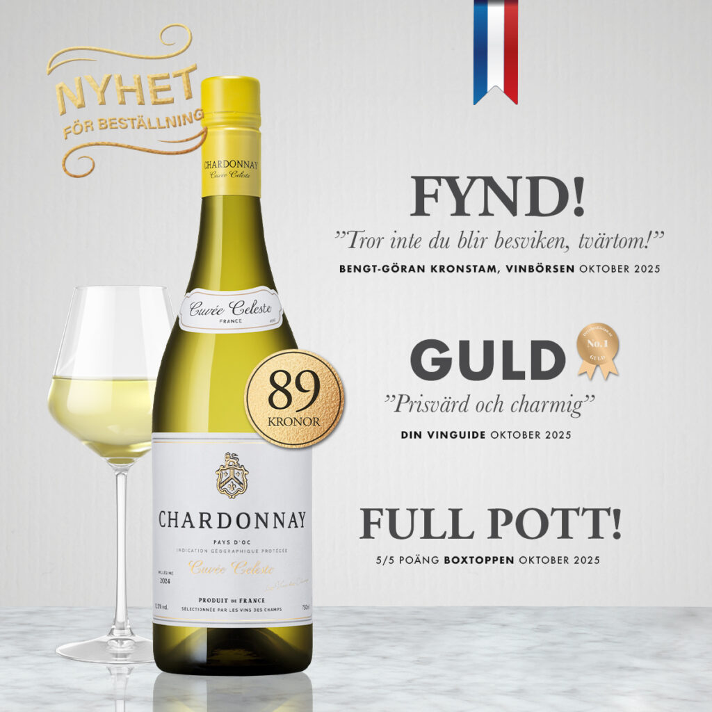 Cuvee Celeste Chardonnay – Allt om Vin