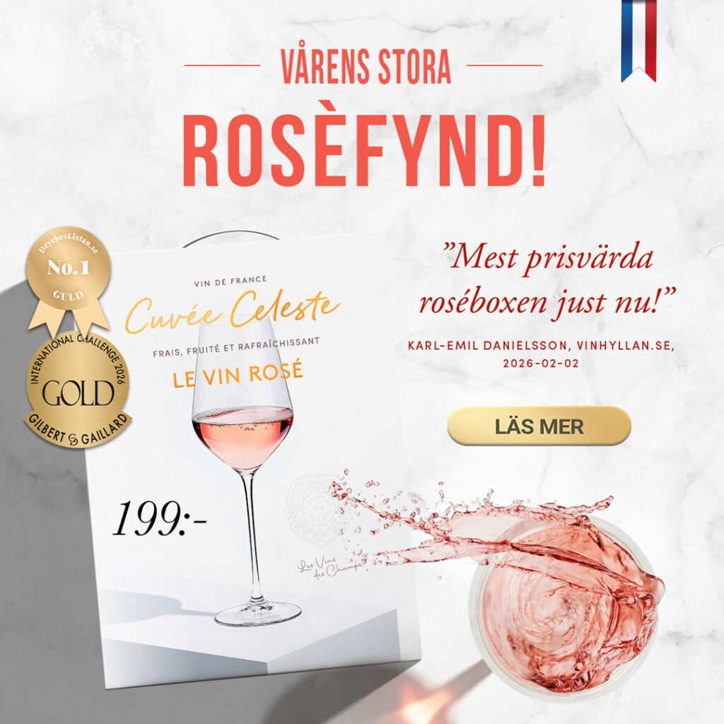 Cuvee Celeste Le Vin Rose – Vid bordet
