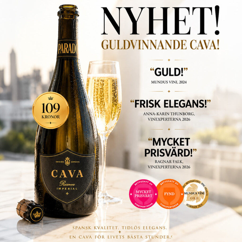 Cava Parador Imperial Reserva – Allt om Vin